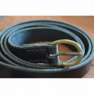 Dark leather belt - for any reenactment time period | global shipping